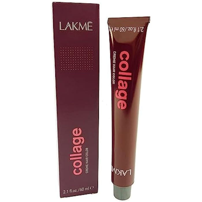 LAKMÉ Collage Creme Hair Color 2.1 Oz - 6/00 Dark Blonde - Image 3